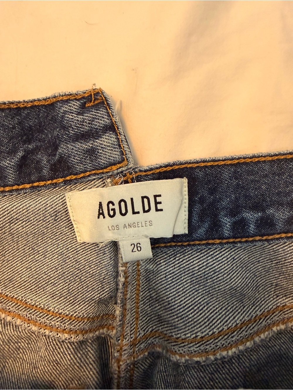 Agolde Criss Cross Jeans